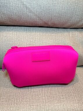 Dagne Dover Hottest Pink Hunter Toiletry Bag (Small)